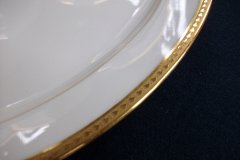 BAWO & DOTTER/ELITE WORKS LAUREL LEAF BAND-  SERVING PLATTER   ..... http://jaapiesfinechinastore.com
