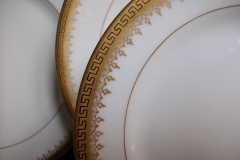 BAWO & DOTTER (ELITE WORKS) GREEK KEY-  BREAD & BUTTER PLATE  ..... https://www.jaapiesfinechinastore.com