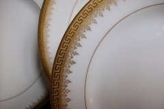 BAWO & DOTTER (ELITE WORKS) GREEK KEY-  BREAD & BUTTER PLATE  ..... http://jaapiesfinechinastore.com