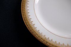 BAWO & DOTTER (ELITE WORKS) GREEK KEY-  BREAD & BUTTER PLATE  ..... http://jaapiesfinechinastore.com
