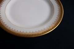 BAWO & DOTTER (ELITE WORKS) GREEK KEY-  BREAD & BUTTER PLATE  ..... http://jaapiesfinechinastore.com