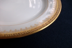 BAWO & DOTTER (ELITE WORKS) GREEK KEY-  BREAD & BUTTER PLATE  ..... https://www.jaapiesfinechinastore.com