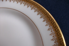 BAWO & DOTTER (ELITE WORKS) GREEK KEY-  BREAD & BUTTER PLATE  ..... https://www.jaapiesfinechinastore.com