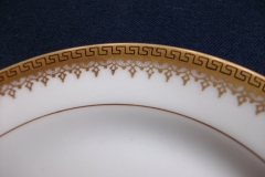 BAWO & DOTTER (ELITE WORKS) GREEK KEY-  BREAD & BUTTER PLATE  ..... https://www.jaapiesfinechinastore.com