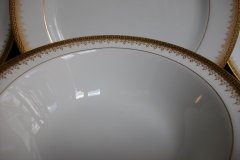 BAWO & DOTTER (ELITE WORKS) GREEK KEY-  RIM CEREAL BOWL  ..... http://jaapiesfinechinastore.com