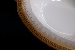 BAWO & DOTTER (ELITE WORKS) GREEK KEY-  RIM CEREAL BOWL  ..... http://jaapiesfinechinastore.com
