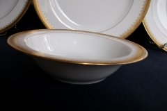BAWO & DOTTER (ELITE WORKS) GREEK KEY-  RIM CEREAL BOWL  ..... http://jaapiesfinechinastore.com