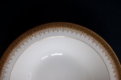 BAWO & DOTTER (ELITE WORKS) GREEK KEY-  RIM CEREAL BOWL  ..... http://jaapiesfinechinastore.com