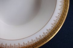 BAWO & DOTTER (ELITE WORKS) GREEK KEY-  RIM CEREAL BOWL  ..... http://jaapiesfinechinastore.com