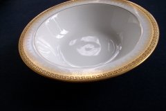 BAWO & DOTTER (ELITE WORKS) GREEK KEY-  RIM CEREAL BOWL  ..... http://jaapiesfinechinastore.com