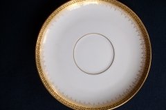BAWO & DOTTER (ELITE WORKS) GREEK KEY-  CUP & SAUCER  ..... http://jaapiesfinechinastore.com