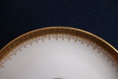BAWO & DOTTER (ELITE WORKS) GREEK KEY-  CUP & SAUCER  ..... http://jaapiesfinechinastore.com