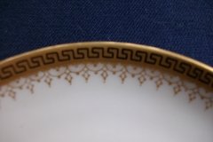 BAWO & DOTTER (ELITE WORKS) GREEK KEY-  CUP & SAUCER  ..... http://jaapiesfinechinastore.com