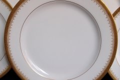 BAWO & DOTTER (ELITE WORKS) GREEK KEY-  LUNCH  PLATE  ..... http://jaapiesfinechinastore.com