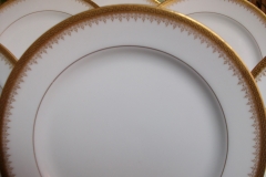 BAWO & DOTTER (ELITE WORKS) GREEK KEY-  LUNCH  PLATE  ..... https://www.jaapiesfinechinastore.com