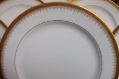 BAWO & DOTTER (ELITE WORKS) GREEK KEY-  LUNCH  PLATE  ..... http://jaapiesfinechinastore.com