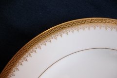 BAWO & DOTTER (ELITE WORKS) GREEK KEY-  LUNCH  PLATE  ..... http://jaapiesfinechinastore.com