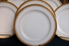 BAWO & DOTTER (ELITE WORKS) GREEK KEY-  SALAD PLATE  ..... https://www.jaapiesfinechinastore.com