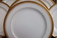 BAWO & DOTTER (ELITE WORKS) GREEK KEY-  SALAD PLATE  ..... http://jaapiesfinechinastore.com