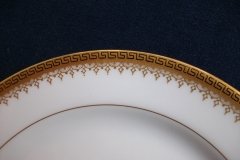 BAWO & DOTTER (ELITE WORKS) GREEK KEY-  SALAD PLATE  ..... http://jaapiesfinechinastore.com