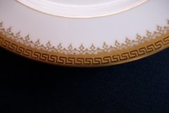 BAWO & DOTTER (ELITE WORKS) GREEK KEY-  SALAD PLATE  ..... http://jaapiesfinechinastore.com