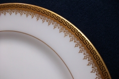 BAWO & DOTTER (ELITE WORKS) GREEK KEY-  SALAD PLATE  ..... https://www.jaapiesfinechinastore.com