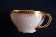 BAWO & DOTTER (ELITE WORKS) GREEK KEY- SOUP CUPS & SAUCERS  ..... http://jaapiesfinechinastore.com