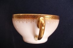 BAWO & DOTTER (ELITE WORKS) GREEK KEY- SOUP CUPS & SAUCERS  ..... http://jaapiesfinechinastore.com