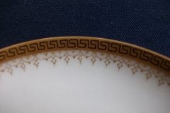 BAWO & DOTTER (ELITE WORKS) GREEK KEY- SOUP CUPS & SAUCERS  ..... http://jaapiesfinechinastore.com