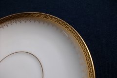 BAWO & DOTTER (ELITE WORKS) GREEK KEY- SOUP CUPS & SAUCERS  ..... http://jaapiesfinechinastore.com
