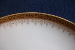 BAWO & DOTTER (ELITE WORKS) GREEK KEY- SOUP CUPS & SAUCERS  ..... http://jaapiesfinechinastore.com