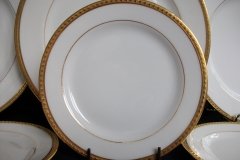 BAWO & DOTTER/ELITE WORKS LAUREL LEAF BAND- BREAD & BUTTER PLATE  ..... http://jaapiesfinechinastore.com