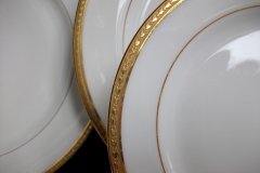 BAWO & DOTTER/ELITE WORKS LAUREL LEAF BAND- BREAD & BUTTER PLATE  ..... http://jaapiesfinechinastore.com
