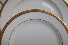 BAWO & DOTTER/ELITE WORKS LAUREL LEAF BAND- BREAD & BUTTER PLATE  ..... http://jaapiesfinechinastore.com