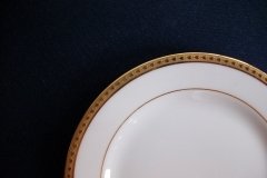 BAWO & DOTTER/ELITE WORKS LAUREL LEAF BAND- BREAD & BUTTER PLATE  ..... http://jaapiesfinechinastore.com