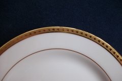 BAWO & DOTTER/ELITE WORKS LAUREL LEAF BAND- BREAD & BUTTER PLATE  ..... http://jaapiesfinechinastore.com