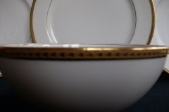 BAWO & DOTTER/ELITE WORKS LAUREL LEAF BAND-  CRANBERRY BOWL  ..... http://jaapiesfinechinastore.com