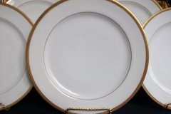 BAWO & DOTTER/ELITE WORKS LAUREL LEAF BAND-DINNER PLATE  ..... http://jaapiesfinechinastore.com