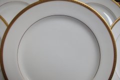 BAWO & DOTTER/ELITE WORKS LAUREL LEAF BAND-DINNER PLATE  ..... http://jaapiesfinechinastore.com