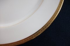 BAWO & DOTTER/ELITE WORKS LAUREL LEAF BAND-DINNER PLATE  ..... http://jaapiesfinechinastore.com