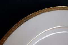 BAWO & DOTTER/ELITE WORKS LAUREL LEAF BAND-DINNER PLATE  ..... http://jaapiesfinechinastore.com