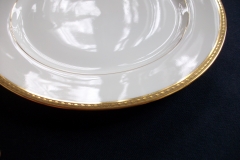 BAWO & DOTTER/ELITE WORKS LAUREL LEAF BAND-DINNER PLATE  ..... https://www.jaapiesfinechinastore.com