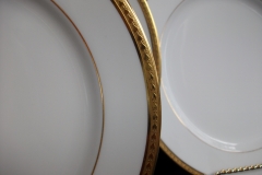 BAWO & DOTTER/ELITE WORKS LAUREL LEAF BAND- SALAD PLATE  ..... https://www.jaapiesfinechinastore.com