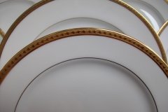 BAWO & DOTTER/ELITE WORKS LAUREL LEAF BAND- SALAD PLATE  ..... http://jaapiesfinechinastore.com