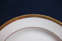 BAWO & DOTTER/ELITE WORKS LAUREL LEAF BAND- SALAD PLATE  ..... https://www.jaapiesfinechinastore.com