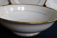 BAWO & DOTTER/ELITE WORKS LAUREL LEAF BAND-  ROUND SERVING  BOWL  ..... https://www.jaapiesfinechinastore.com