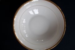 BAWO & DOTTER/ELITE WORKS LAUREL LEAF BAND-  ROUND SERVING  BOWL  ..... http://jaapiesfinechinastore.com