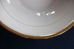 BAWO & DOTTER/ELITE WORKS LAUREL LEAF BAND-  ROUND SERVING  BOWL  ..... http://jaapiesfinechinastore.com