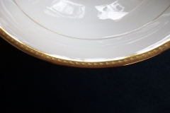 BAWO & DOTTER/ELITE WORKS LAUREL LEAF BAND-  ROUND SERVING  BOWL  ..... https://www.jaapiesfinechinastore.com