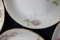 BAWO & DOTTER  PURPLE ASTER & YELLOW/ PINK FLOWERS- BERRY BOWL    ..... http://jaapiesfinechinastore.com